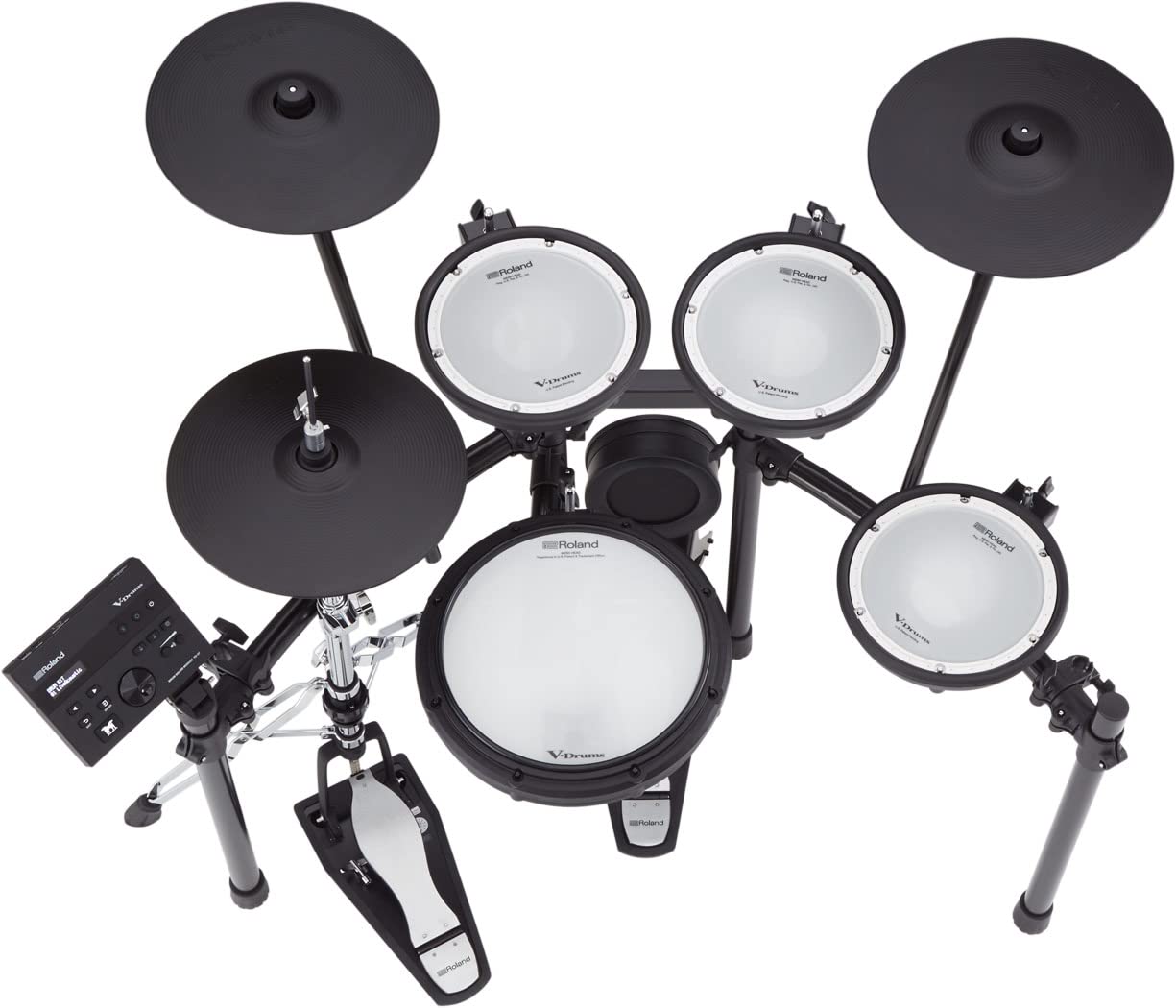 Roland Td 07Kvx Electronic Drum Set Bundle W/Roland Stick Bag, 3.5Mm Stereo Cable, 3 Pairs Drumsticks, And Austin Bazaar Polishi